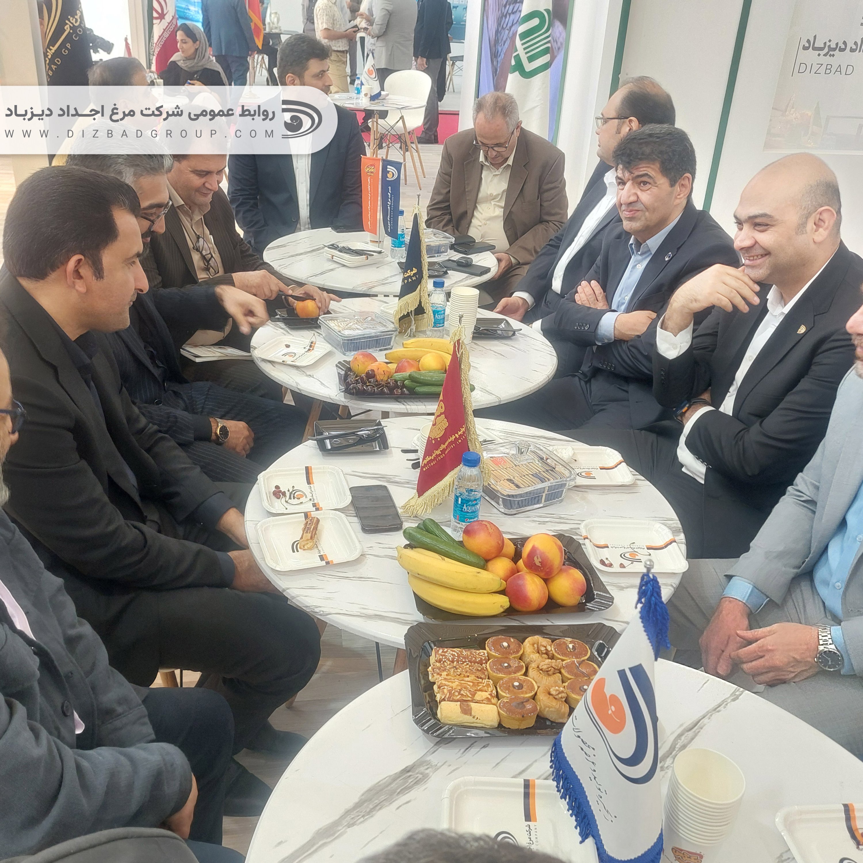 حضور موفق شرکت اجداد دیزباد در نمایشگاه تخصصی دام و طیور تهران