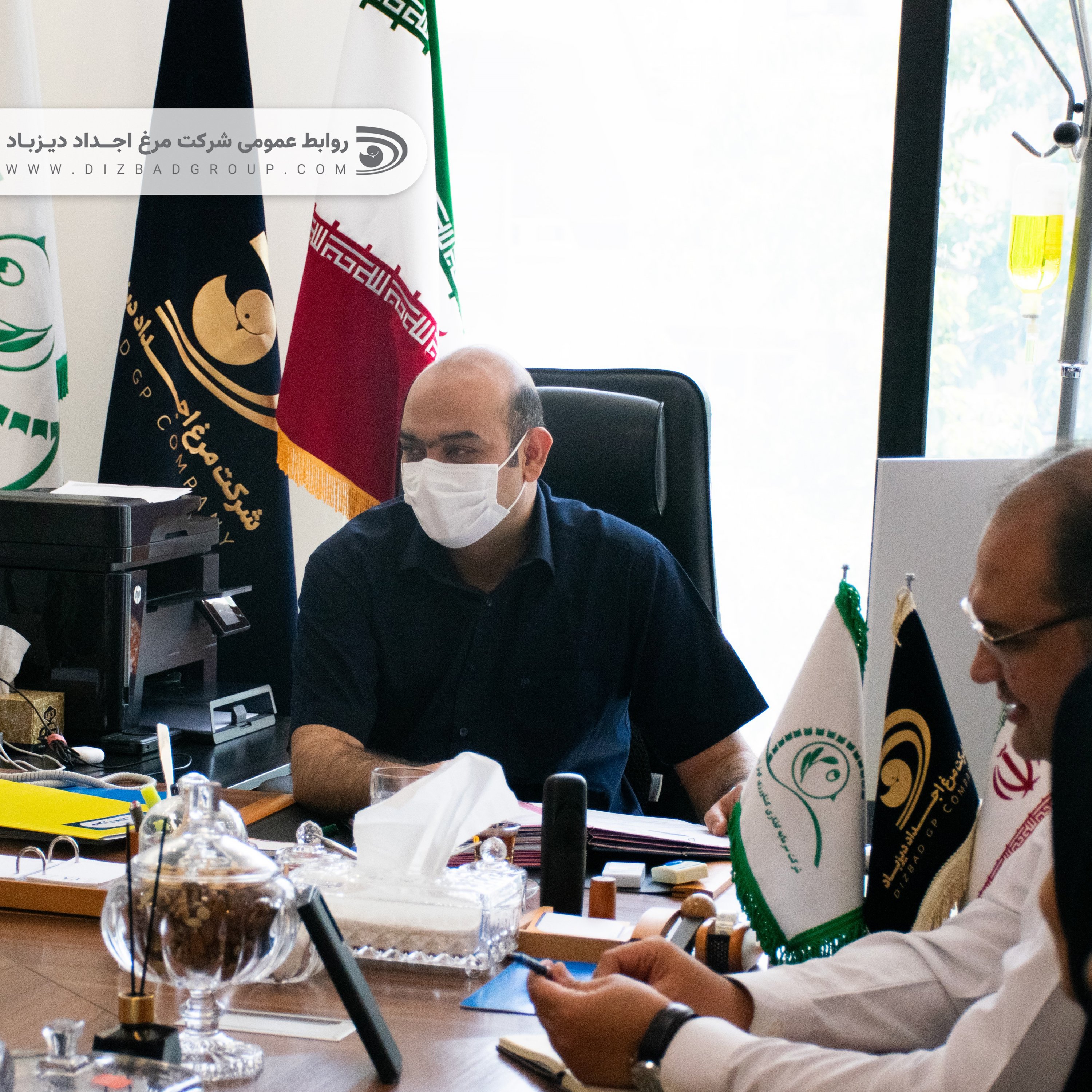 نشست صمیمی مدیرعامل شرکت اجداد دیزباد با کارکنان واحد بازرگانی