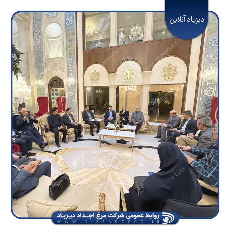نشست مدیرعامل شرکت مرغ اجداد دیزباد با معاون اقتصادی استاندار اصفهان