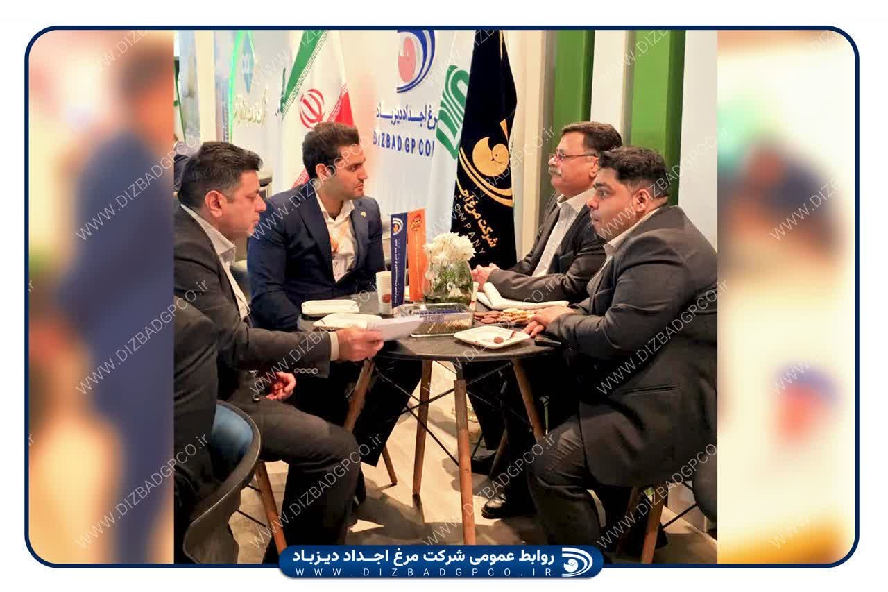 گزارش تصویری‌ از  بازدیدکنندگان غرفه شرکت مرغ اجداد دیزباد